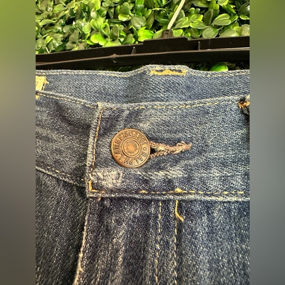 Polo Ralph Lauren Women's Astor Slim Boyfriend Repaired Patch Indigo Blue Jeans - Picture 9 of 16